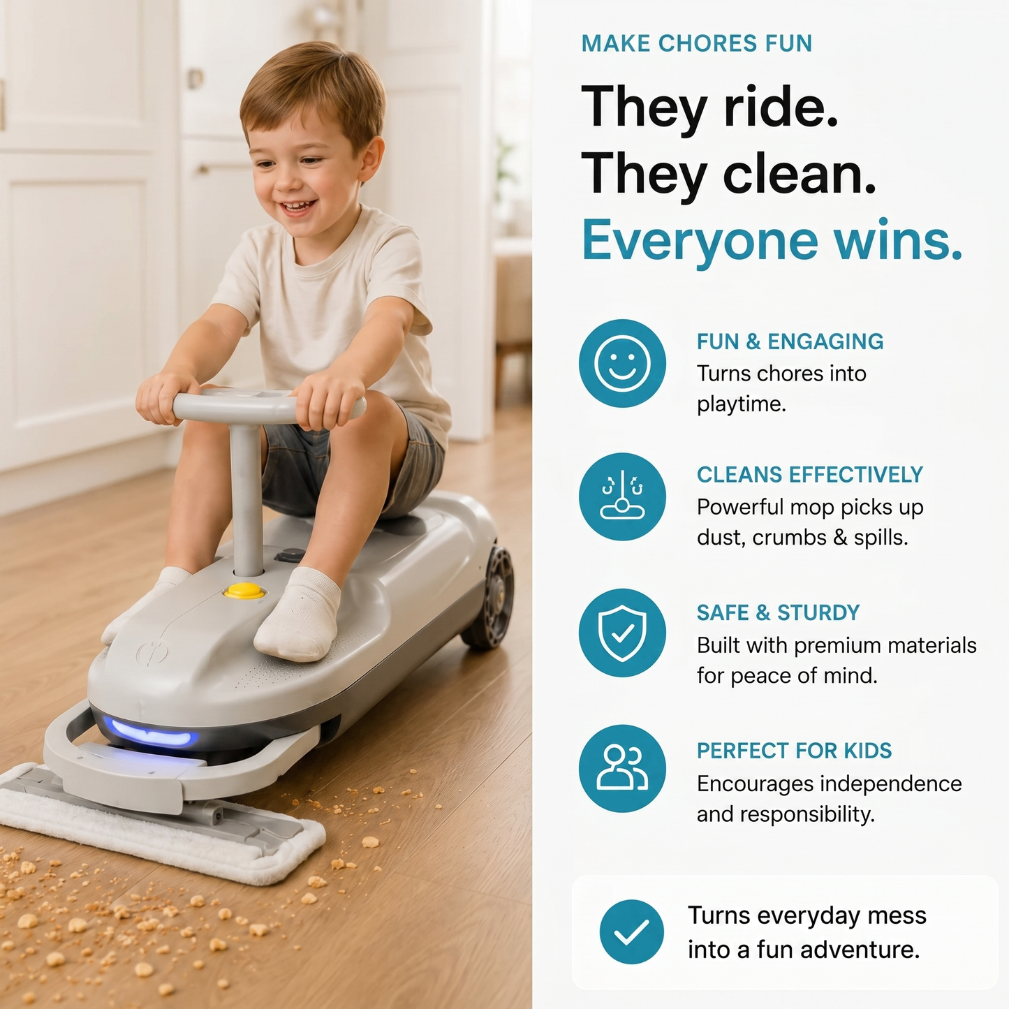 KidSweep Kart